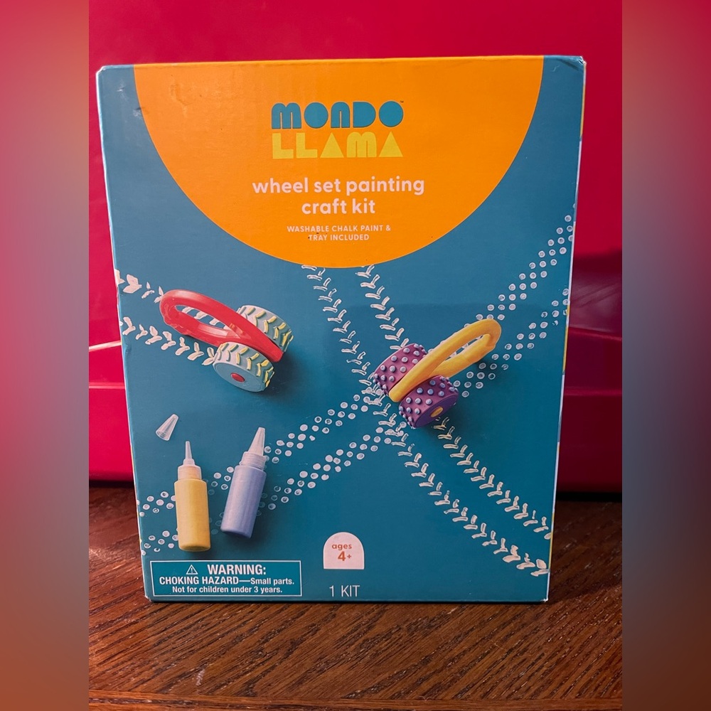 Target Mondo Llama Wheel Set Painting Craft Kit Aged 4+
